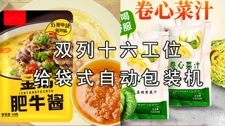 【酱料系列5】十六工位双列酱料极速彩票
